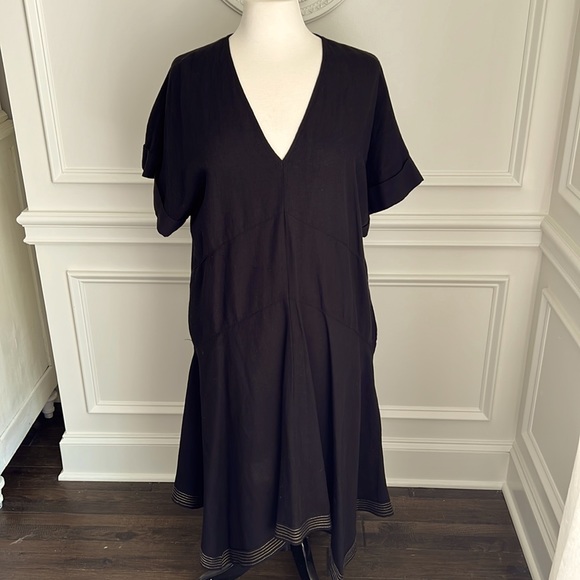 Zara Dresses & Skirts - Zara Linen Midi Dress